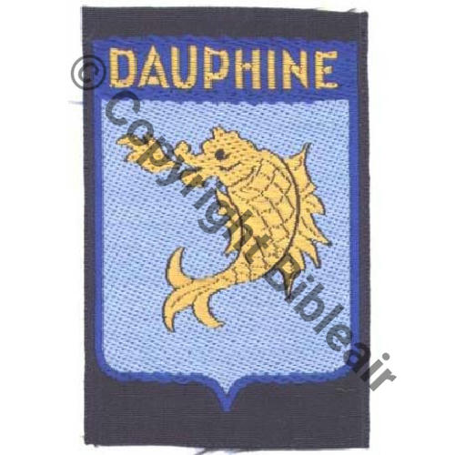 Grpt DAUPHINE Centre TACQUARD GAP Centre bas de service TISSU 8x5cm Sc.ducable2006 MAP100Eur 